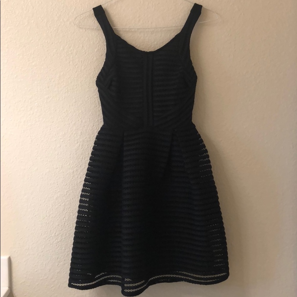Black princess sleeveless dress